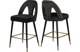 Balbina Black Bar Stool