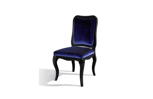 Margaret Velvet Side Chair Purple