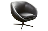 Leda Swivel Chair Black