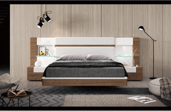 Angel Burgundy Modern Bedroom with Storage (Queen)-Buy ($1943) in a modern  furniture store Fairfield, NJ