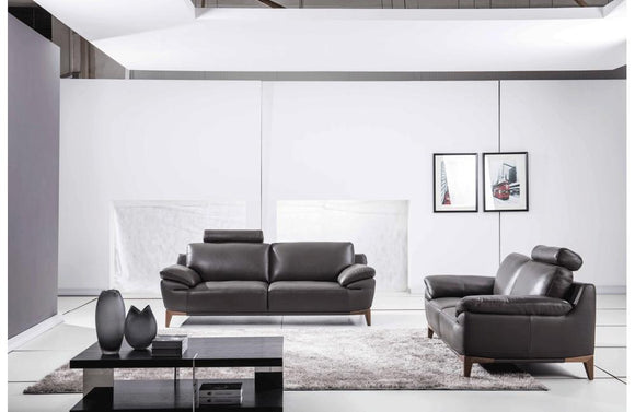 Adonis 2PC Living Room Set Gray