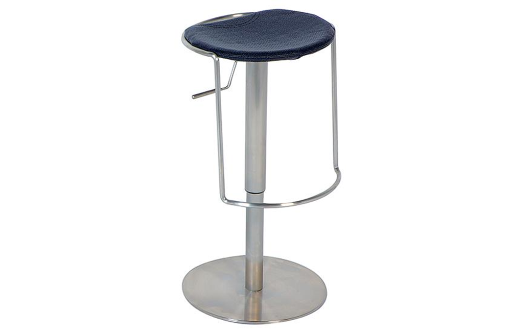 Brooklyn Adjustable Swivel Stool Black