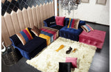 Dubai Contemporary Fabric Sectional Sofa
