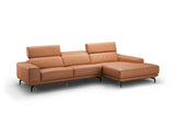 Janelle Premium leather Sectional Sofa