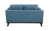 Mani Blue Love Seat