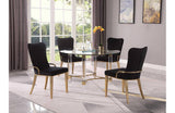 4038 Dining Table Gold