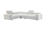 2119 White Sectional Sofa
