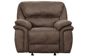 Gordon Brown Fabric Reclining Chair
