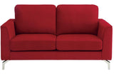 Hannah Red Sofa Set