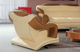 Fernanda Modern Bonded Leather Sofa Set