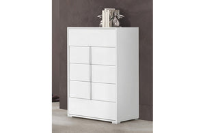 Modrest Nicla Italian Modern White Chest