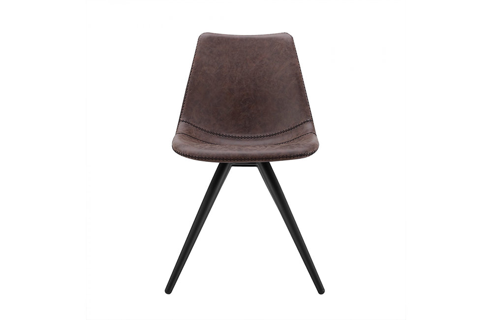Modrest Condor Modern Brown Dining Chair (Set of 2)