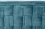 Divani Casa Atwood Modern Teal Arm Chair