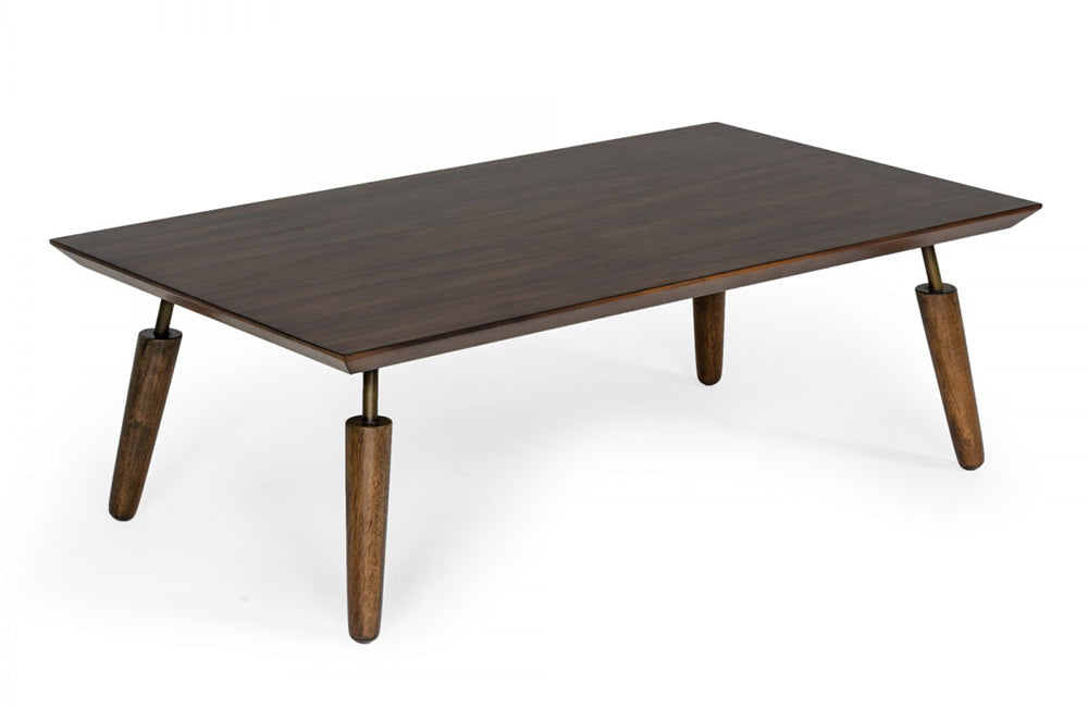 Modrest Sebring Mid-Century Modern Acacia Coffee Table