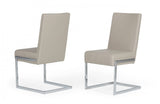 Modrest Batavia Modern Grey Dining Chair (Set of 2)