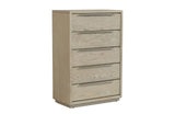 Modrest Samson Contemporary Grey and Silver Chest