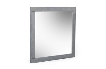 Modrest Buckley Modern Grey Crackle Mirror