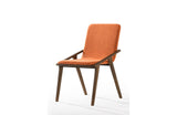 Zeppelin Modern Orange Dining Chair (Set of 2)