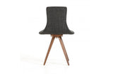 Tracer Modern Fabric Dining Chair Gray