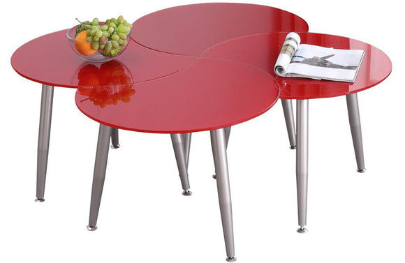 8072 Cocktail Table Red