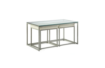 Cubic Nesting CocktailTable and Benches