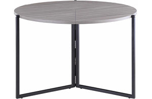8389 Dining Table Matte Gray