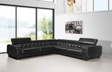 Gia Italian Leather Sectional Sofa
