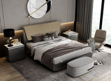 Andrea Grey and Beige Premium Bedroom
