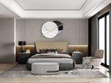 Andrea Grey and Beige Premium Bedroom