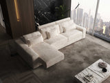 Aria Functional Sectional Sofa with bed and storage