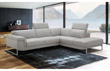 Earla Leather Sectional Sofa