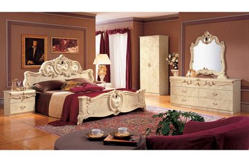 Barocco Ivory Bed