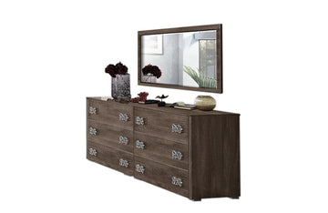 Dover Brown Dresser/Mirror
