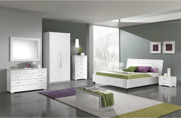 Panarea Bed White