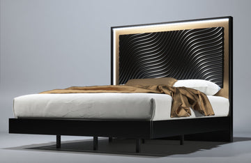 Wave Bedroom Dark grey