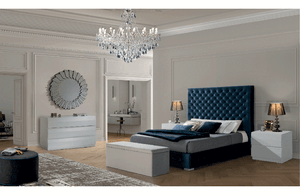 Leonora Blue Bedroom Set