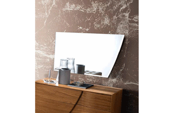 Luna Walnut Mirror