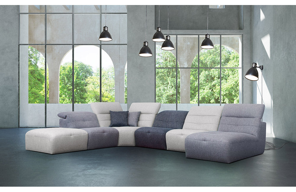 Moon Sectional Fabric Sofa | ESF – Casa Eleganza Furniture & Mattress