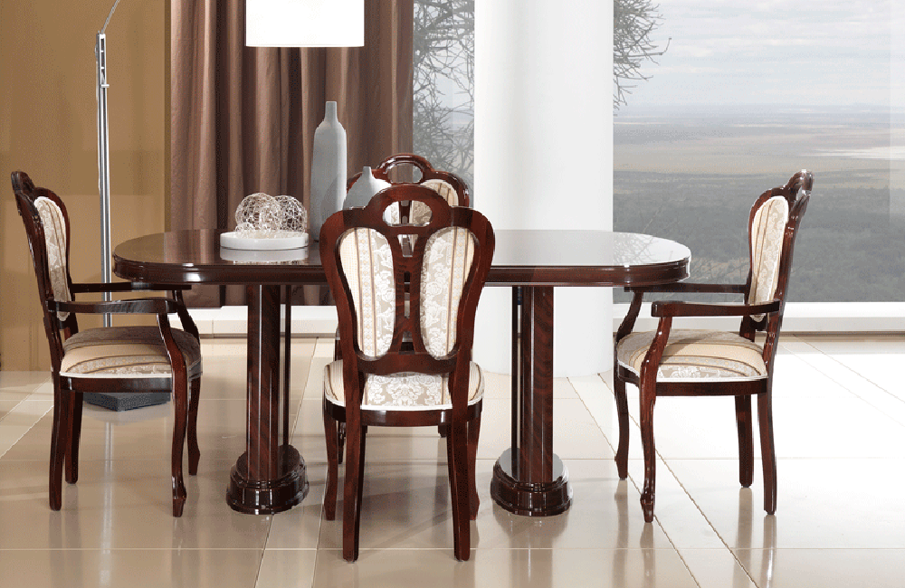 Pamela Arm chair Mahogany