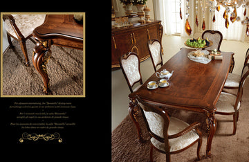 Donatello Rectangular Table with 1 Extension