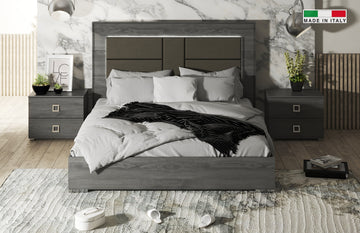 Dafne Grey Modern Bed