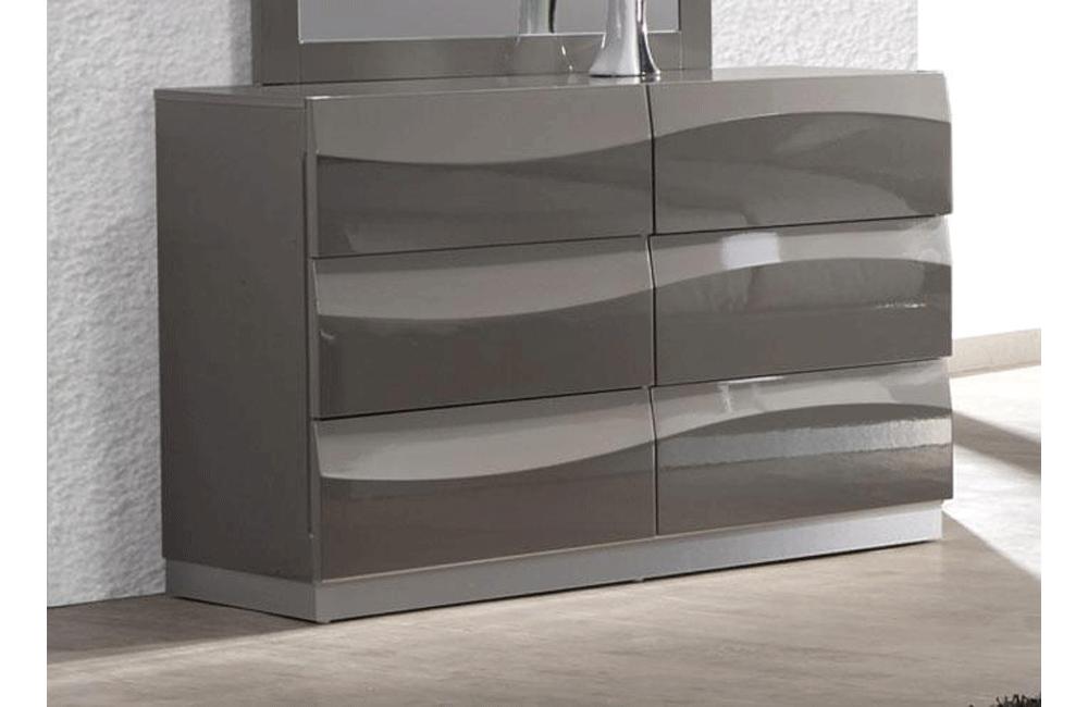 grey dresser amazon Garvee Gray 7 Drawer Modern Dresser 54 Inch Wide Deep Drawers For Bedroom one_size