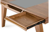 Soria Modern Walnut Desk
