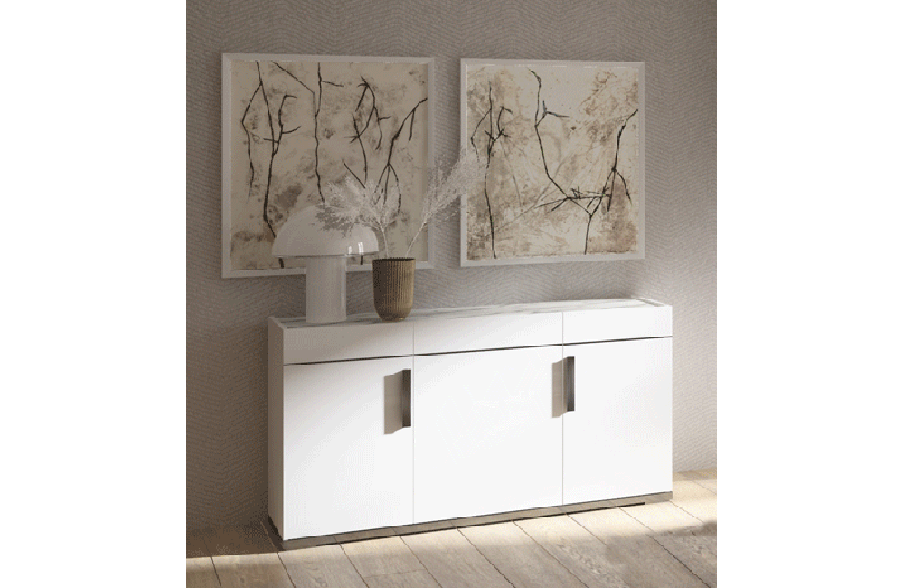 Carrara 3 Door Buffet