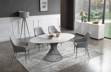 9034 Dining Set with 1254 Chairs and 3012 buffet