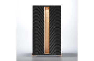 Wave 2 Door china cabinet Dark grey