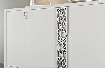 Victor 4-Door Buffet White