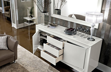 Dama Bianca 3-Drawer Buffet