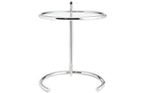 Weston Gray Side Table in Silver