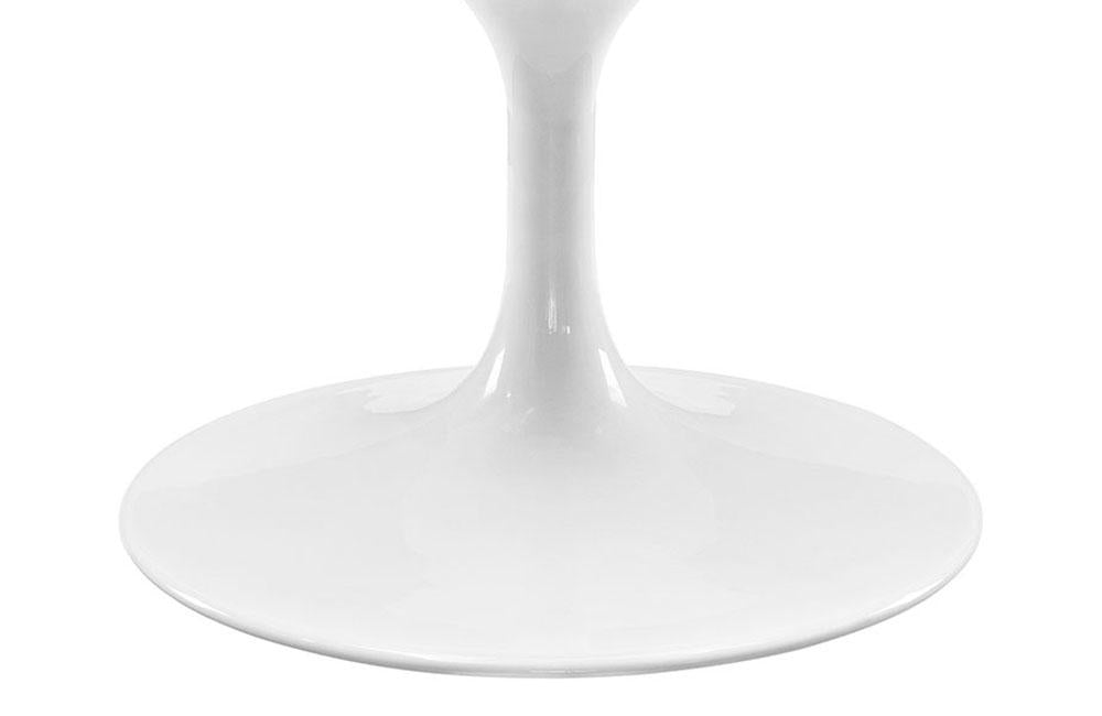 Johnathan 48" Oval-Shaped Wood Top Coffee Table in White